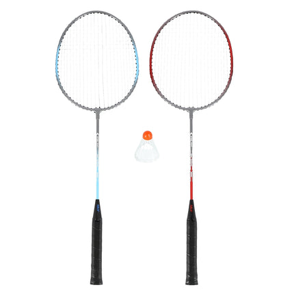 Badmintonová sada, 2 ocelové rakety + košíčky