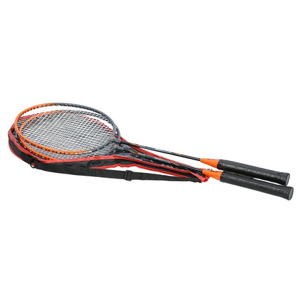 Badmintonová sada, 2 ocelové rakety s obalem