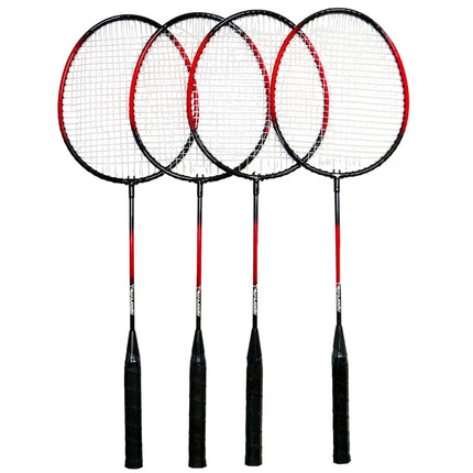 Badmintonová sada pro 4 hráče se sítí