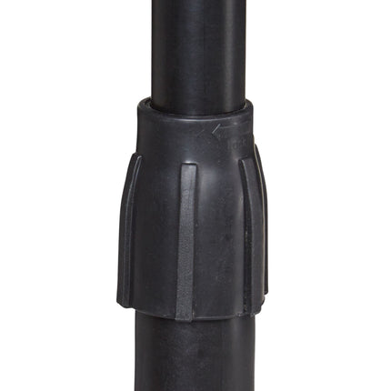 Badminton net with adjustable height