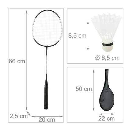 Badmintonová sada s taškou