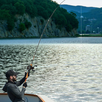 Baitcasting Rod And Reel Combo, 6.5 Ft IM7 Carbon, 7.0:1