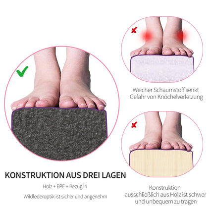 Skládací gymnastická kladina 210 cm pro trénink