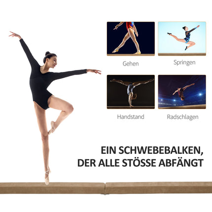Skládací gymnastická kladina 210 cm – do interiéru i exteriéru