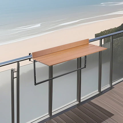 Balcony Railing Hanging Table, Folding, 39 x 15 in