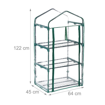 Balkonový skleník s PVC fólií