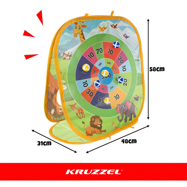 Sada hry na házení míčků – zábava doma i venku
