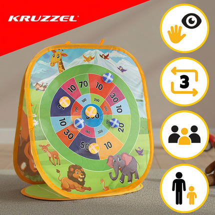 Ball Throw Skill Game Set – Indoor & Outdoor Fun