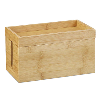Bambusový box na kabely
