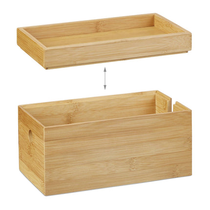 Bambusový box na kabely
