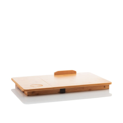 Klappbarer Beistelltisch aus Bambus Lapwood InnovaGoods