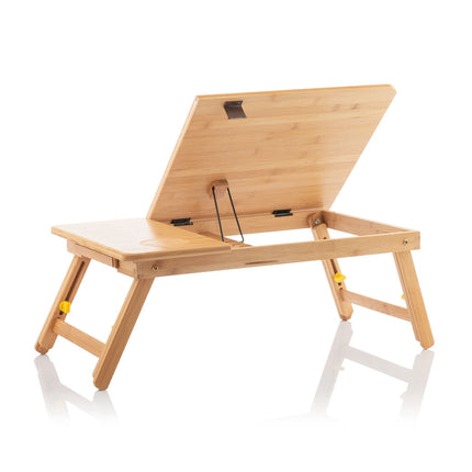 Klappbarer Beistelltisch aus Bambus Lapwood InnovaGoods