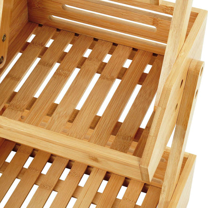 Bamboo Fruit Stand – Tiered Storage for Kitchen & Pantry