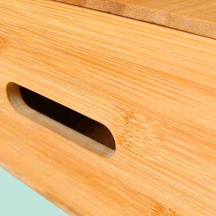 Sada bambusových úložných boxů – brambory, cibule, česnek