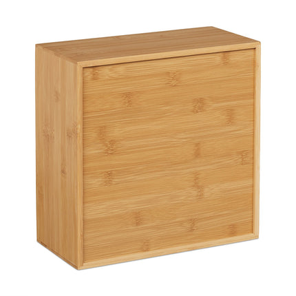 Bamboo Medicine Cabinet with 2 Compartments