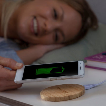 Bambusová bezdrátová nabíječka Wirber InnovaGoods