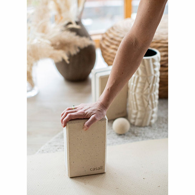 Bambusový jógový blok – ekologický, přírodní materiál