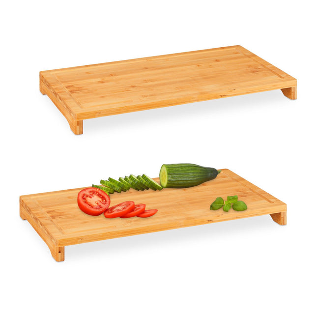Bamboe snijplank - set van 2