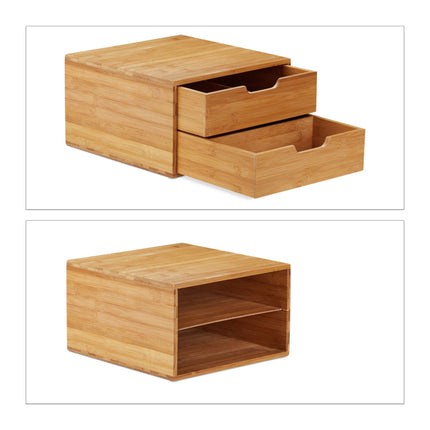 Bambus-Einsatzbox