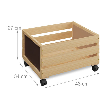 Bambusový box na gramofonové desky