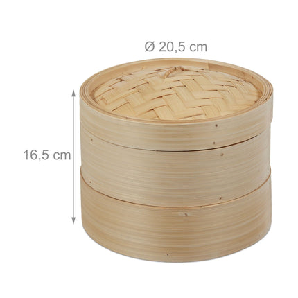 Bambusový napařovací košík 20 cm