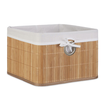 Bamboo storage basket