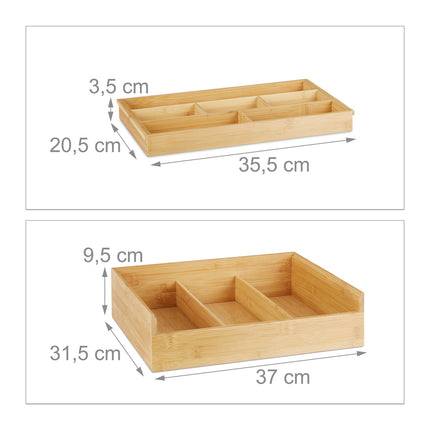 Bambusový úložný box