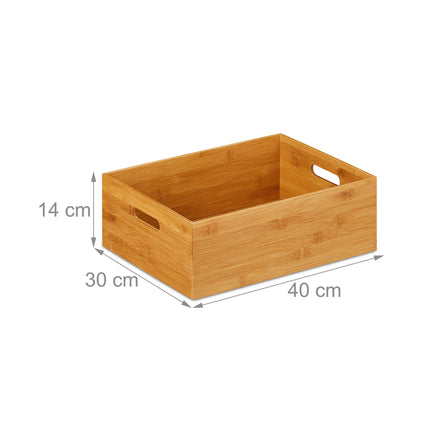 Bambusový úložný box