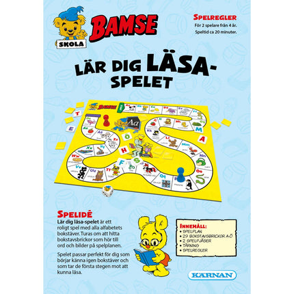 Bamse hra Učíme se číst