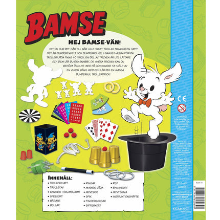 Bamse kouzelnický box s kloboukem