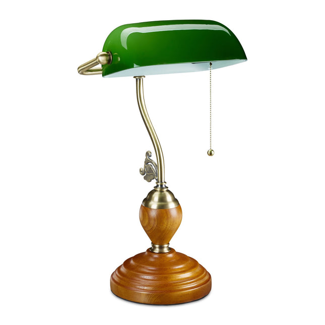 Bankierslamp met trekschakelaar