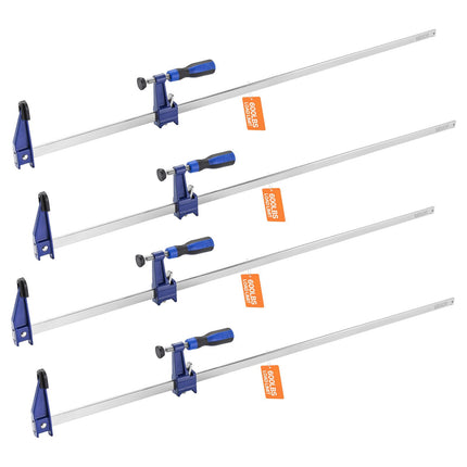 Bar Clamps, 4-Pack 36 In Opening, 600 Lb Load Limit