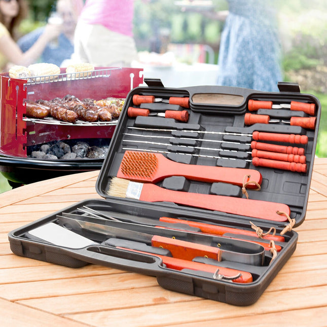Grilovací kufřík Barbecase InnovaGoods 18 kusů