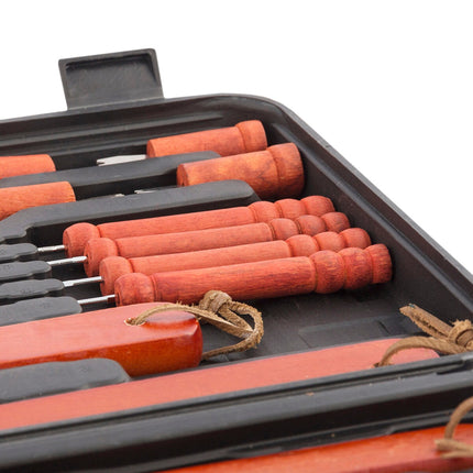 Grilovací kufřík Barbecase InnovaGoods 18 kusů