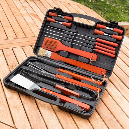 Grilovací kufřík Barbecase InnovaGoods 18 kusů