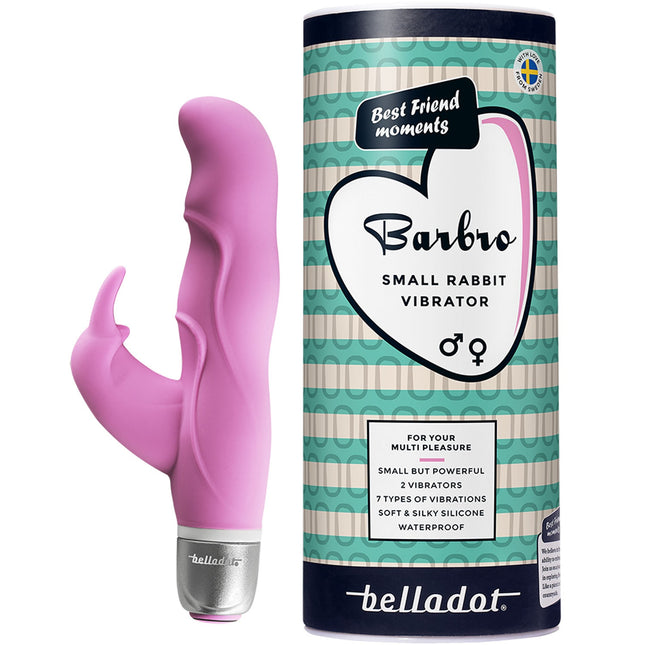 Barbro malý vibrátor rabbit růžový
