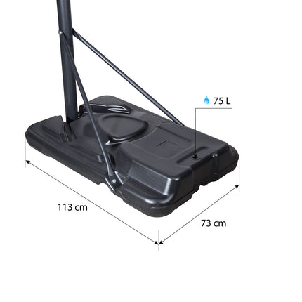 Basketball Hoop, Adjustable Height, Indoor/Outdoor