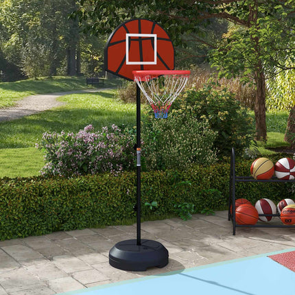 Výškově nastavitelný basketbalový koš s magnetickým terčem na šipky