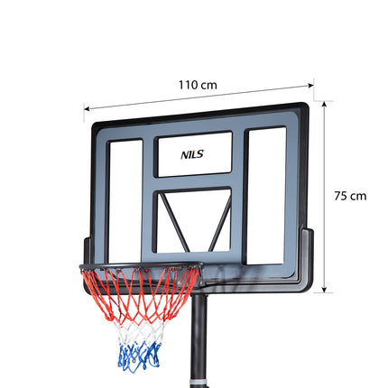 Basketbalový koš s nastavitelnou výškou