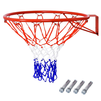 Basketbalový koš s povětrnostně odolným ocelovým rámem, 45 cm