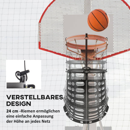 Basketbalový odrazový systém, otočný návrat míče 360°, vnitřní i venkovní
