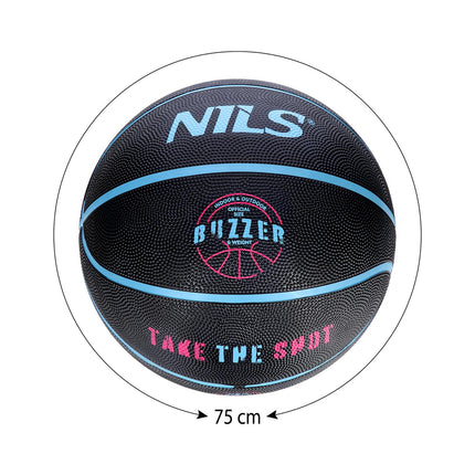 Basketball Size 7, Black – Durable Indoor/Outdoor Use