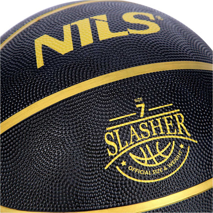 Basketball Size 7 – Black Slasher Design