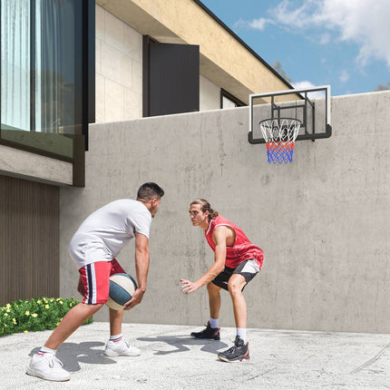 Basketbalový koš a deska pro vnitřní i venkovní použití, Ø45 cm