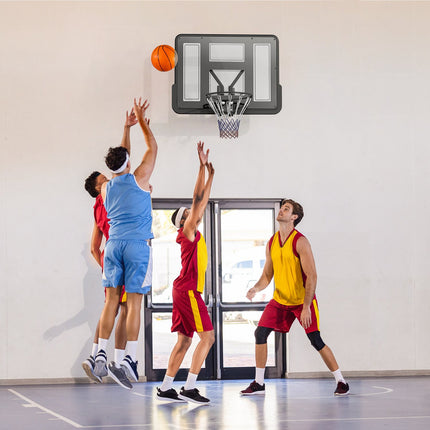 Basketbalový koš do interiéru i exteriéru – obruč Ø45 cm, na stěnu