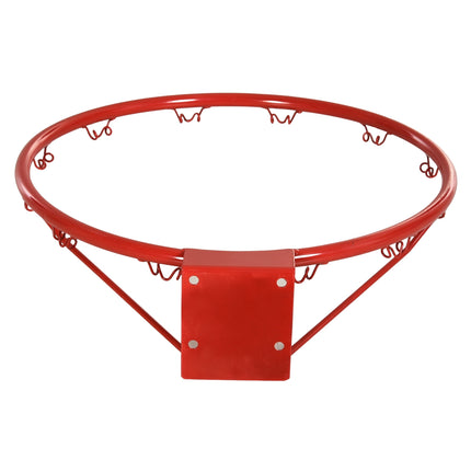 Basketbalový koš se síťkou, ocelový rám, průměr 46 cm