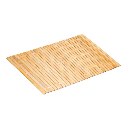 Koupelnová předložka z bambusu 80x50 cm