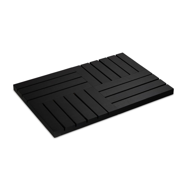 Bath mat in bamboo