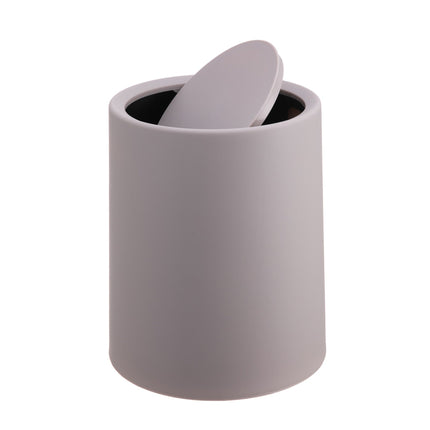 Koupelnový koš s výklopným víkem, 6L plast