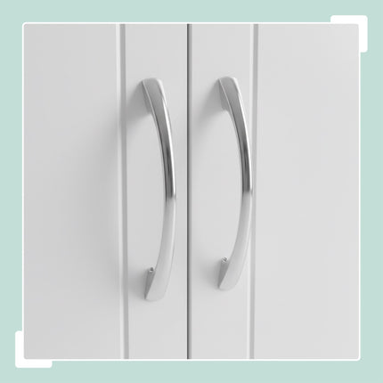 Bathroom Wall Cabinet, 3 Adjustable Shelves
